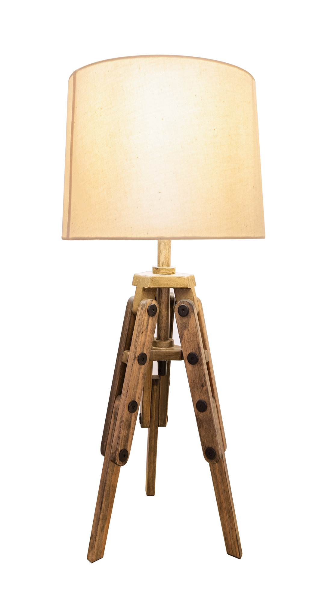 lampe en bois